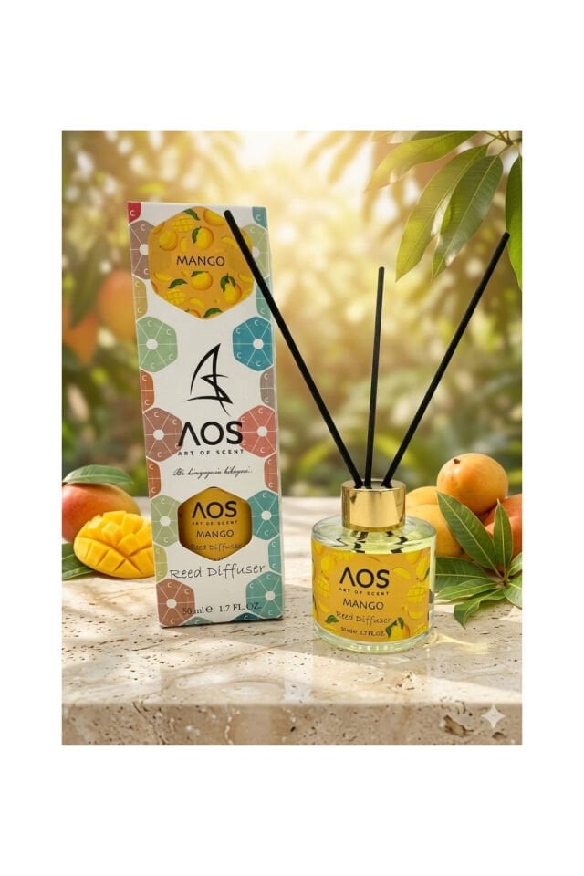 Art Of Scent Çubuklu Oda Kokusu Mango 50ml | %100 Doğal Esans