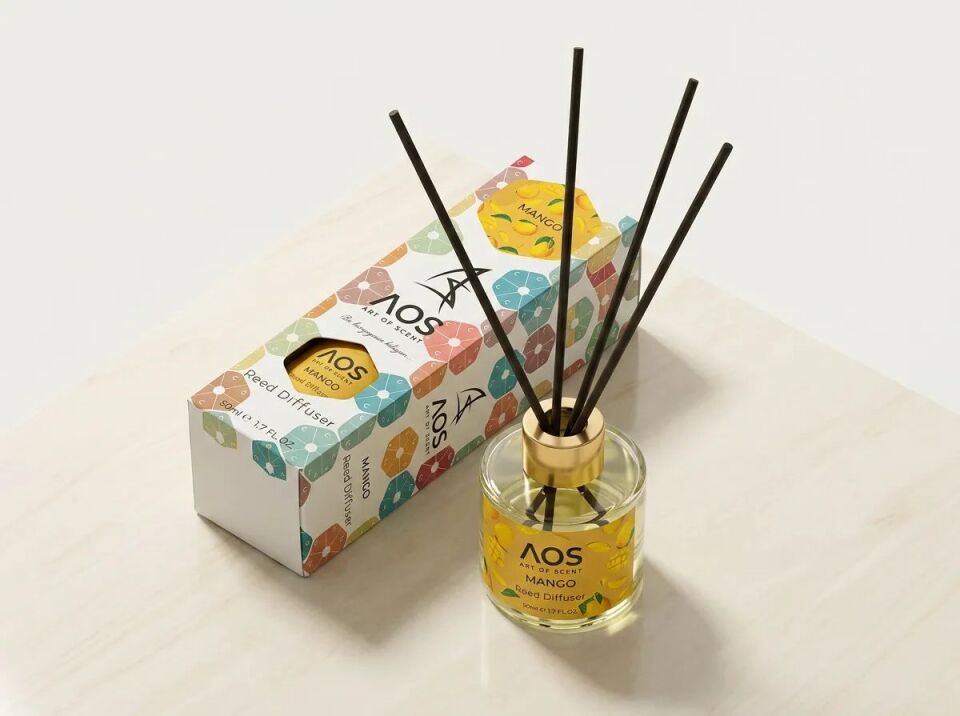 Art Of Scent Çubuklu Oda Kokusu Mango 50ml | %100 Doğal Esans