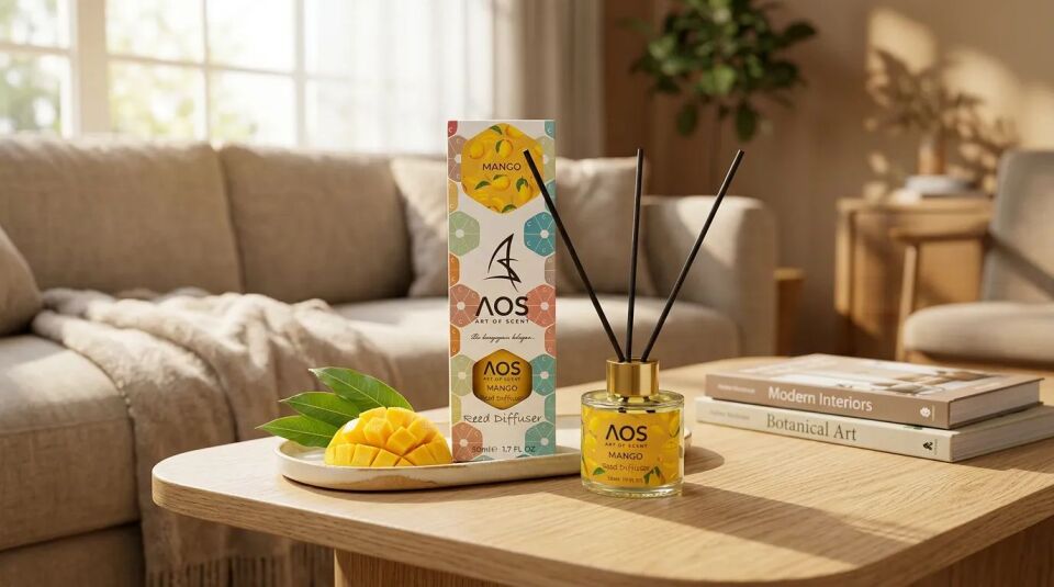 Art Of Scent Çubuklu Oda Kokusu Mango 50ml | %100 Doğal Esans